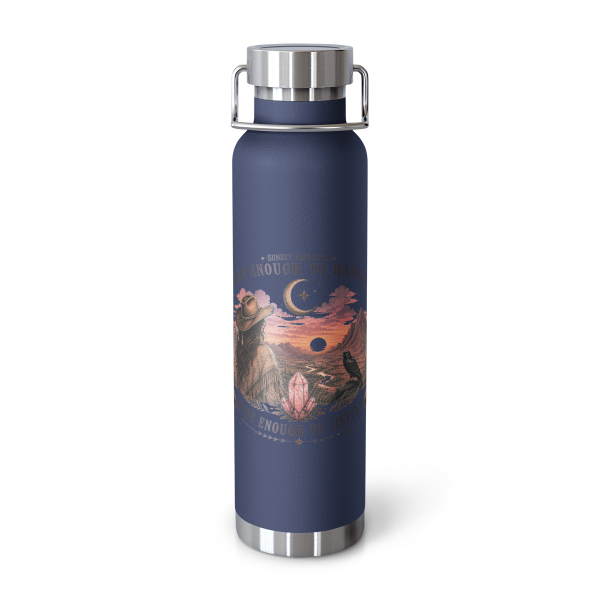 Wild & Wise Insulated Bottle; Sunset & Seer Collection