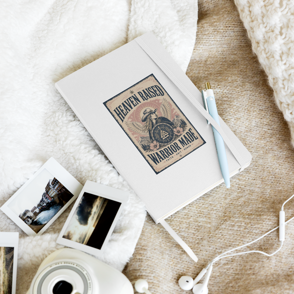 Heaven Warrior Hardcover bound notebook; Heaven & Valhalla Collection