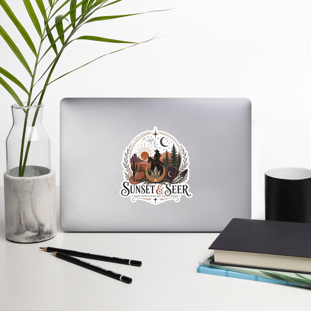 Sunset and Seer Collection sticker