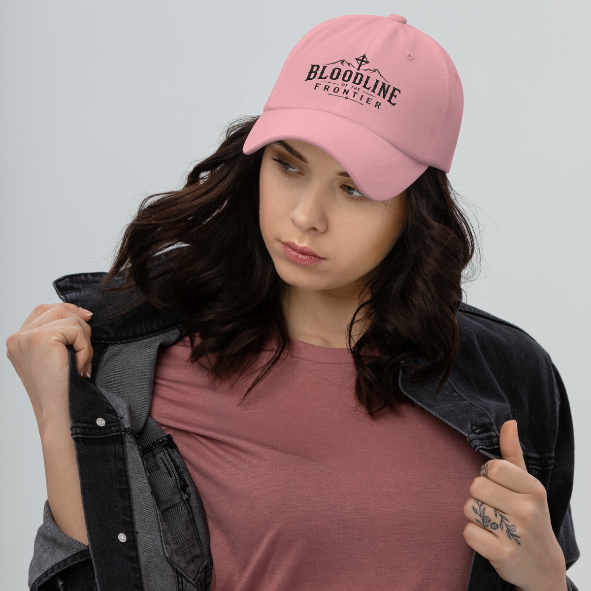 Bloodline of The Frontier Collection Embroidered Dad hat