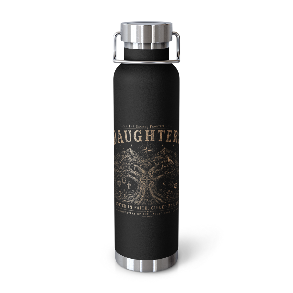 Rooted Insulated Bottle; Daughters of The Sacred Frontier Collection