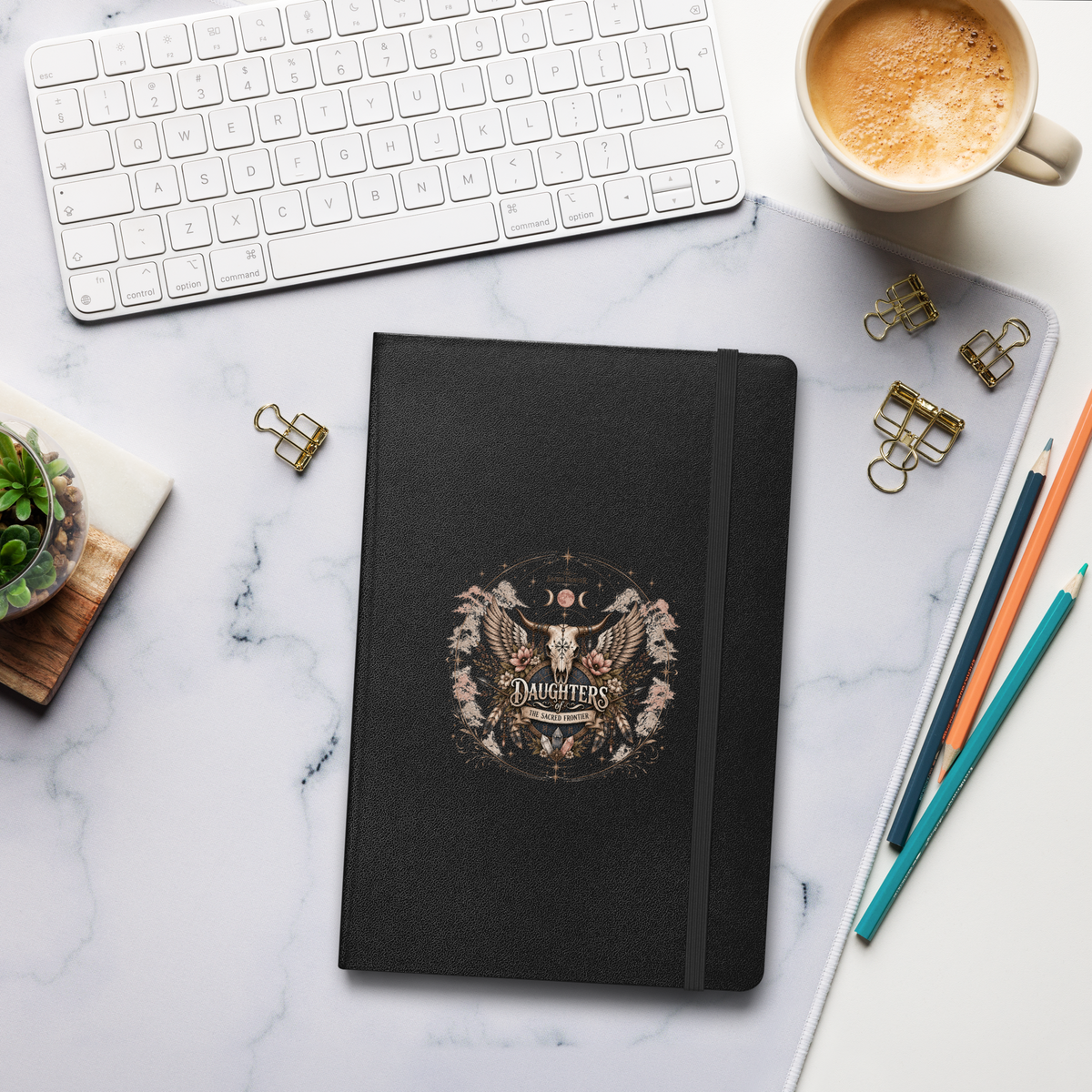 Daughters of The Sacred Frontier Hardcover bound notebook