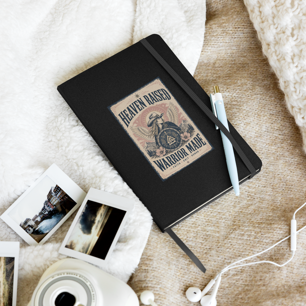 Heaven Warrior Hardcover bound notebook; Heaven & Valhalla Collection